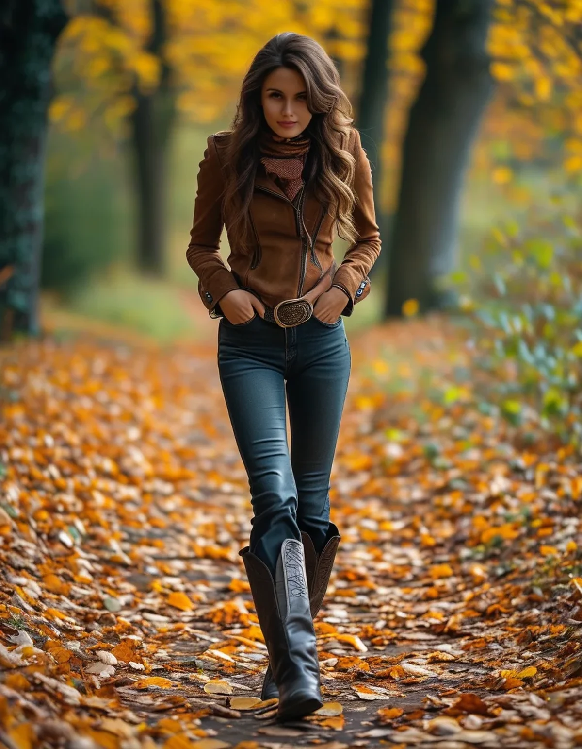 What Happens to a Flare Hem in Wet Leaves and Mud